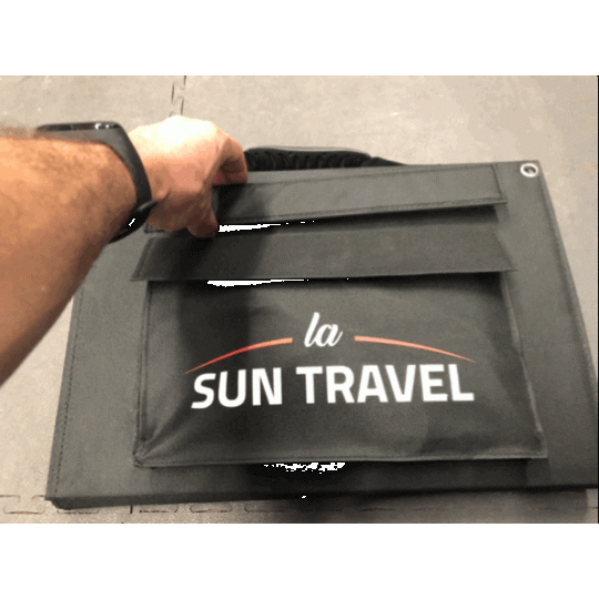 Panneau solaire "valise" haut rendement  120Wc